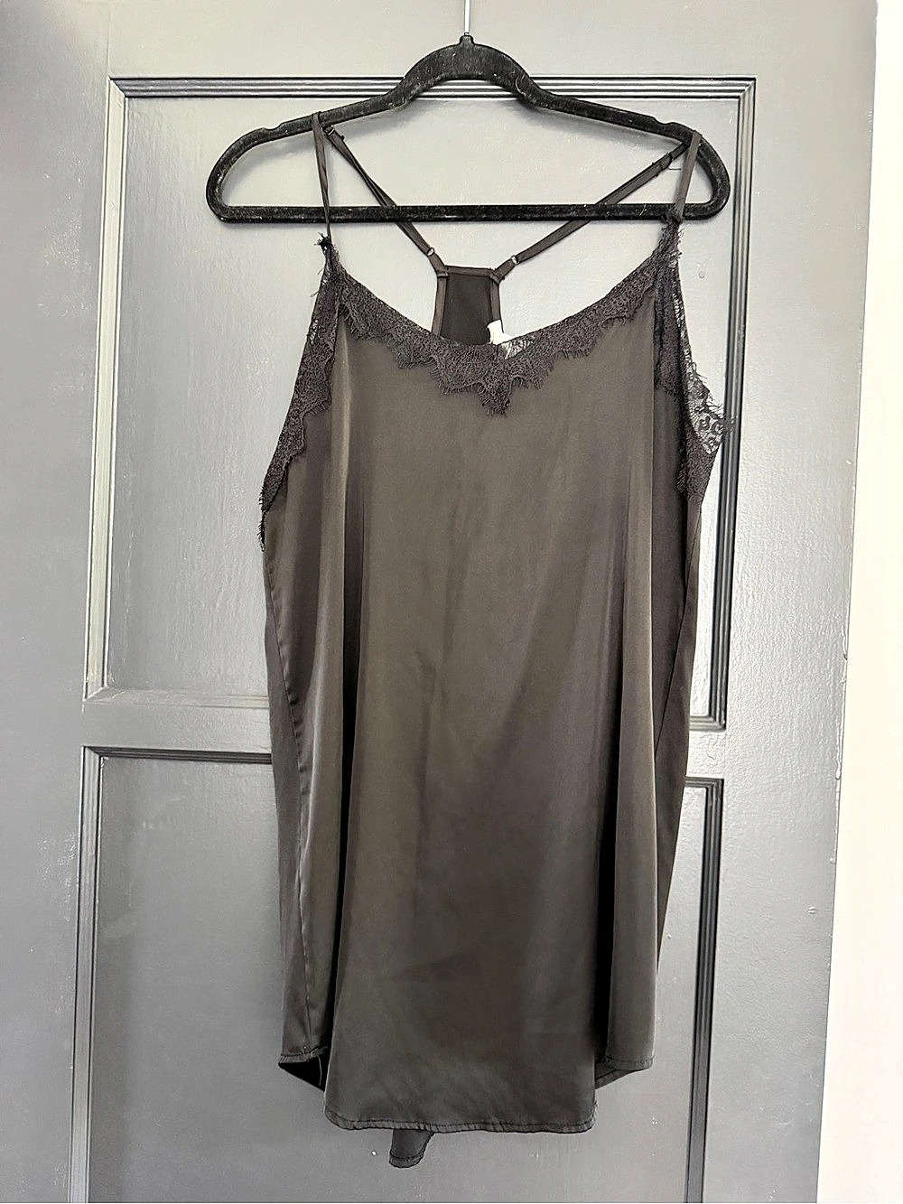 Bozzolo Lace Trim dress in Black Size Medium Like New